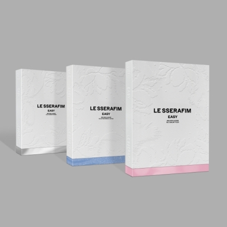 【新品未開封】LESSERAFIM アルバム「EASY」3形態セット　×3 楽天市場】送料無料 [オンライン特典] LE SSERAFIM [ EASY ] 3種