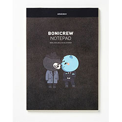 「トッケビ」公式グッズ　罫線ノートパッド(B5)  ブラッグハグ×ボグルジェルブルー