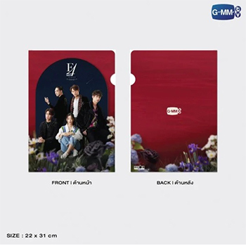 【F4Thailand公式グッズ】クリアファイル