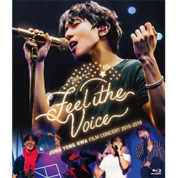 ジョン・ヨンファ（from CNBLUE）「JUNG YONG HWA : FILM CONCERT 2015-2018 “Feel the Voice”」【ブルーレイ】