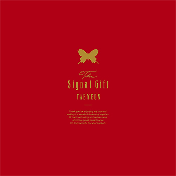テヨン（少女時代）「The Signal Gift」（完全限定生産BOX）【Blu-ray+CD+写真集+アクリルスタンド】