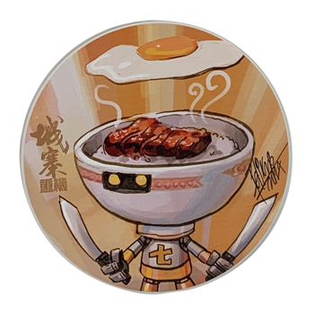 「九龍城寨之圍城」公式グッズ　コースターA（叉焼飯）