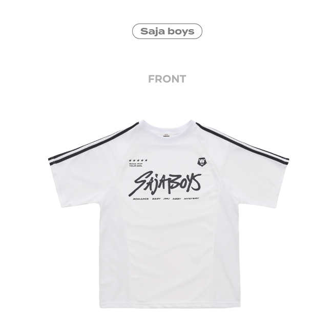 【NETFLIX公式デーモン・ハンターズ】ジャージ Tシャツ【サジャ・ボーイズ】