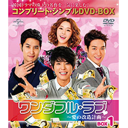 ワンダフル・ラブ～愛の改造計画～　BOX1　＜コンプリート・シンプルDVD-BOX5,000円シリーズ＞【期間限定生産】