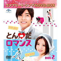 とんだロマンス　DVD-BOX2　＜コンプリート・シンプルDVD-BOX5,000円シリーズ＞【期間限定生産】