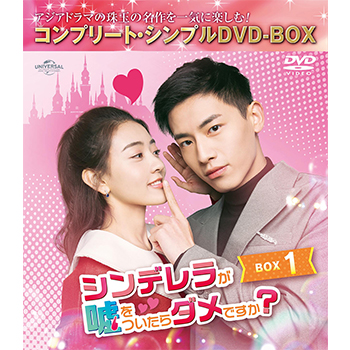 シンデレラが嘘をついたらダメですか？ BOX1 <コンプリート・シンプルDVD‐BOX5,000円シリーズ>【期間限定生産】