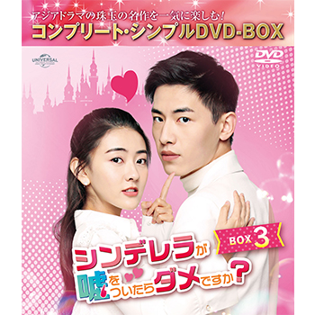 シンデレラが嘘をついたらダメですか？ BOX3 <コンプリート・シンプルDVD‐BOX5,000円シリーズ>【期間限定生産】