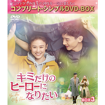 キミだけのヒーローになりたい　BOX3　＜コンプリート・シンプルDVD-BOX5,500円シリーズ＞【期間限定生産】