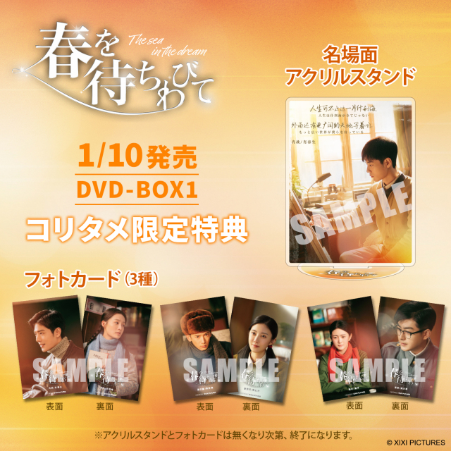 春を待ちわびて～The sea in the dream～　DVD-BOX1【コリタメ限定特典付き】