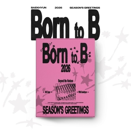 ベクヒョン(EXO) 2026 SEASON'S GREETINGS「BORN TO B」【CALENDAR+GOODS】