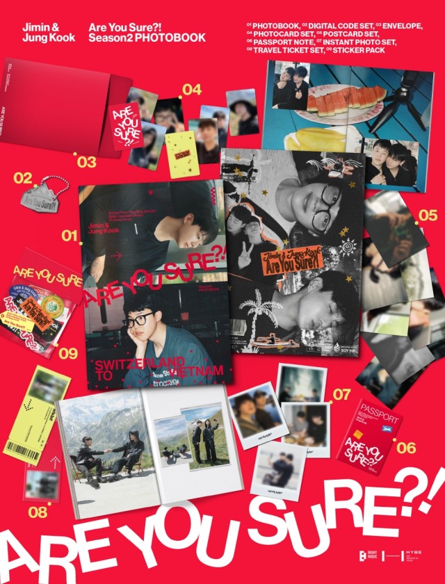 JIMIN&JUNG KOOK(BTS) PHOTOBOOK「Are You Sure?! Season2」