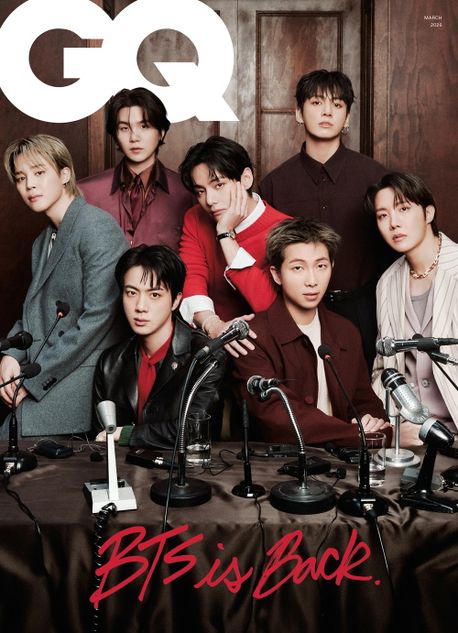 GQ KOREA 2026年3月号　表紙：BTS