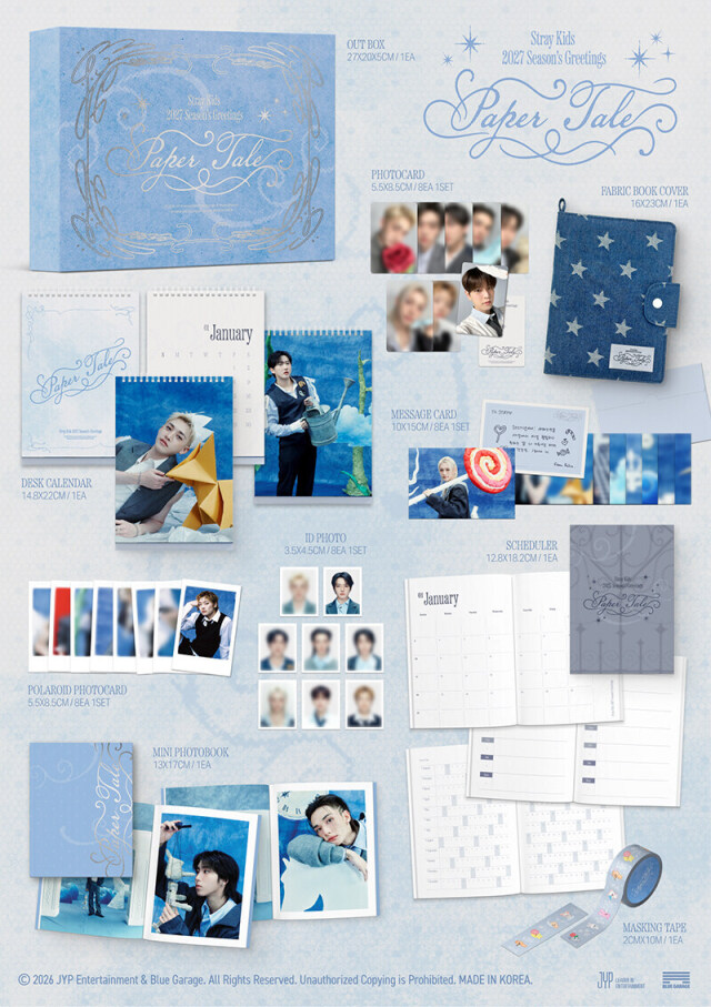 Stray Kids 2027 Season's Greetings 【Paper Tale】