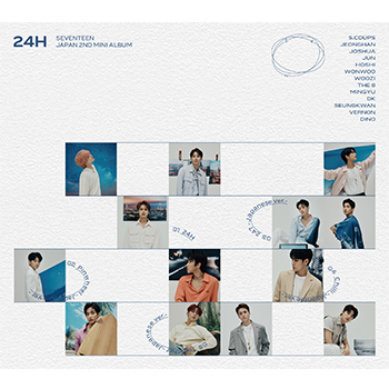SEVENTEEN「24H」（初回限定盤C）【CD+20P PHOTO BOOK+M∞CARD】