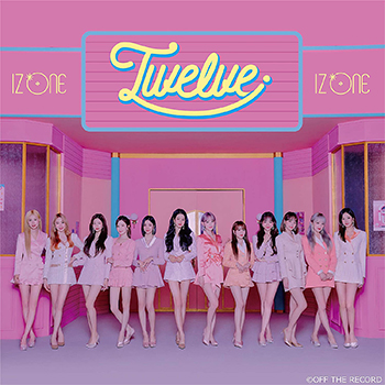 IZ*ONE「Twelve」【CD+DVD】（Type A）