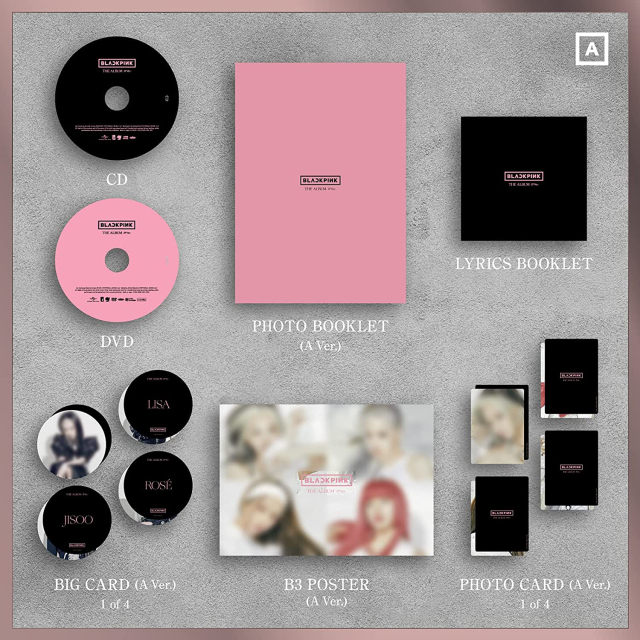 BLACKPINK JAPAN 1st FULL ALBUM「THE ALBUM -JP Ver.-」（初回限定盤A）【CD＋DVD】