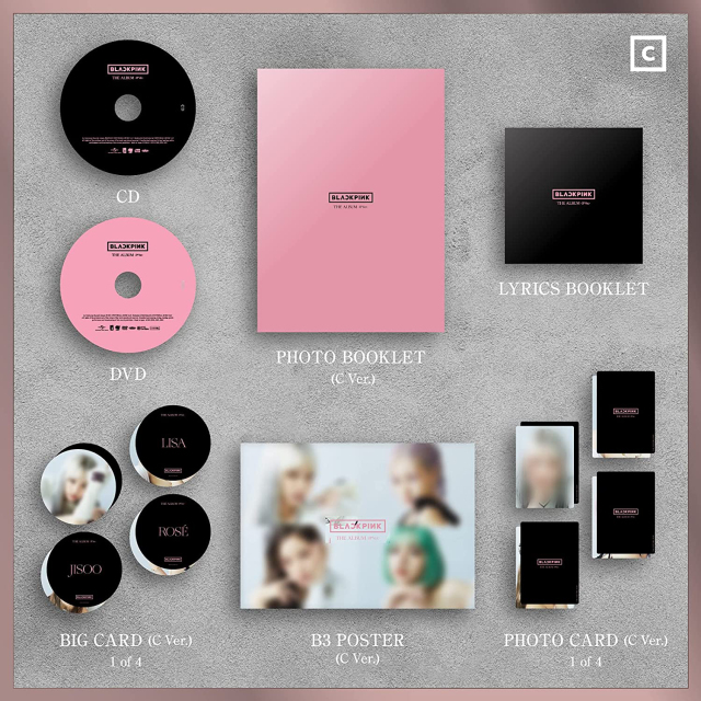 BLACKPINK JAPAN 1st FULL ALBUM「THE ALBUM -JP Ver.-」（初回限定盤C）【CD＋DVD】
