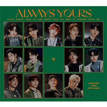SEVENTEEN JAPAN BEST ALBUM「ALWAYS YOURS」（初回限定盤D）【2CD+PHOTO BOOK】