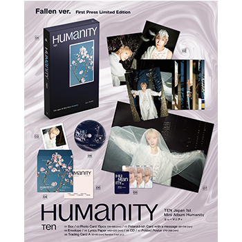 TEN（NCT）「Humanity」（初回生産限定盤 Fallen ver.）【CD】