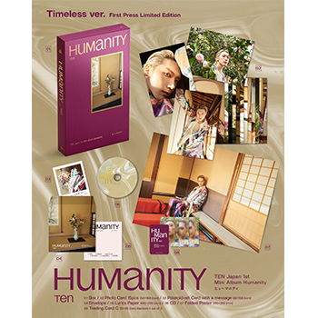TEN（NCT）「Humanity」（初回生産限定盤 Timeless ver.）【CD】