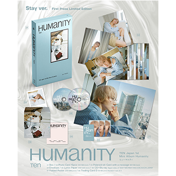 TEN（NCT）「Humanity」（初回生産限定盤 Stay ver.）【CD+Blu-ray】