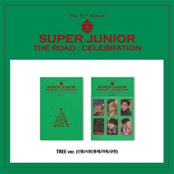 SUPER JUNIOR 11集「Vol.2 'The Road : Celebration'」【TREE ver./SHINDONG,SIWON,DONGHAE,RYEOWOOK,KYUHYUN】