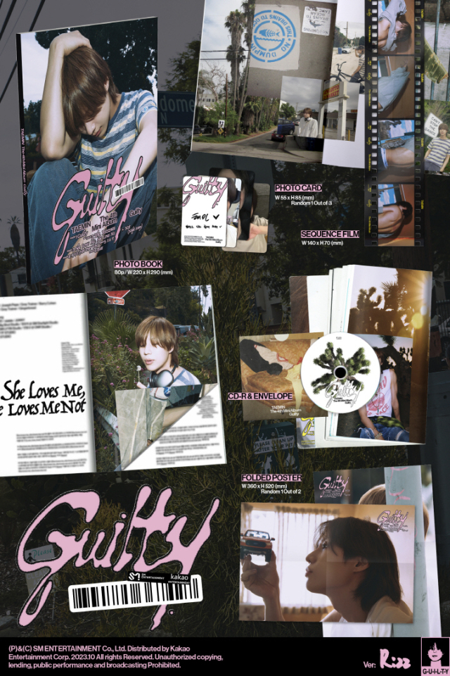 テミン Guilty MD トレカ 12枚 テミン（SHINee） 4th Mini Album「GUILTY」【PHOTO BOOK Ver.】