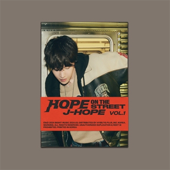 J-HOPE 「HOPE ON THE STREET VOL.1」【WEVERSE ALBUMS Ver.】