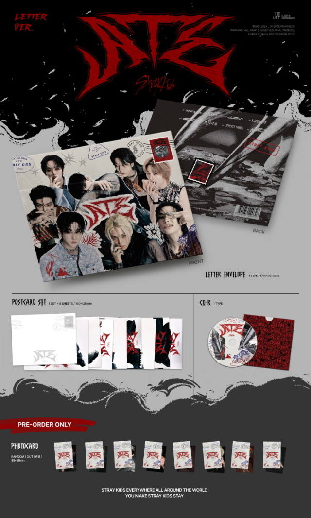 【直筆サイン】　Stray Kids mini album ATE Amazon.com: (Incl P.O.B) Stray kids - ATE Mini Album