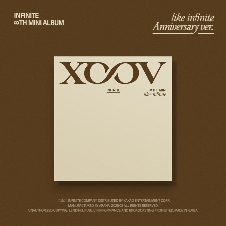INFINITE 8th Mini Album「LIKE INFINITE」【Anniversary ver.】