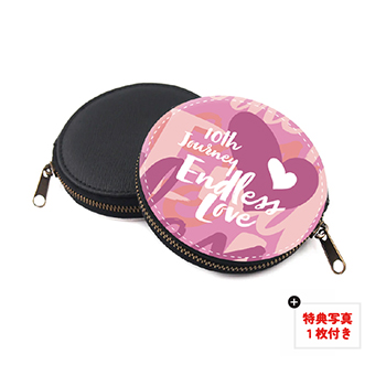 【2025ハ・ジウォン公式グッズ】ラウンドポーチ　※特典写真付き