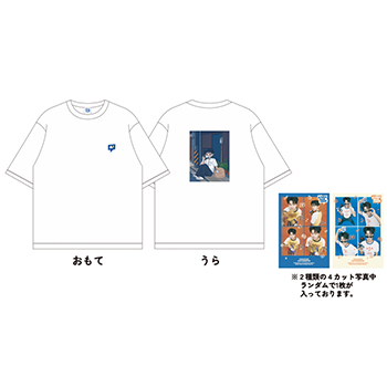 【2025チャ・ハギョン公式グッズ】Tシャツ　※4カット写真付き(ランダム1種 / 全2種類)　