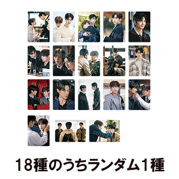 【秘密の間柄 イベント公式グッズ】トレーディングカード（ランダム18種）