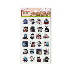 「トッケビ」公式グッズ　ミニステッカー ボグルファミリー