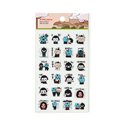 「トッケビ」公式グッズ　ミニステッカー ボグルファミリー（トッケビver.）