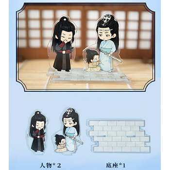 【陳情令 公式グッズ】アクリルスタンド4 久?重逢款