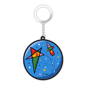 2020 ハ・ジウォン 公式グッズ　ラバーキーホルダー