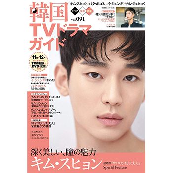 韓国ＴＶドラマガイドVol.91 　表紙：キム・スヒョン