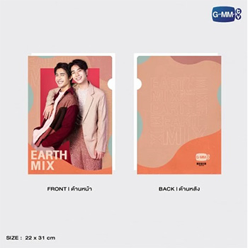 EARTH＆MIX　クリアファイル