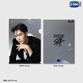 【F4/SHOOTING STAR CONCERT公式グッズ】クリアファイル　ナニ