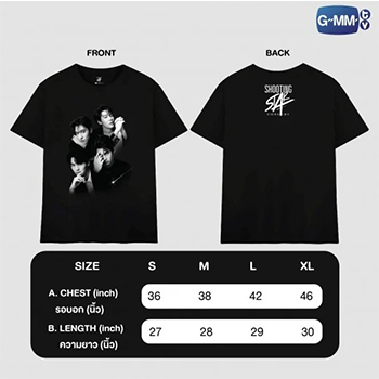 【F4/SHOOTING STAR CONCERT公式グッズ】Tシャツ（Lサイズ/ポストカード付き）