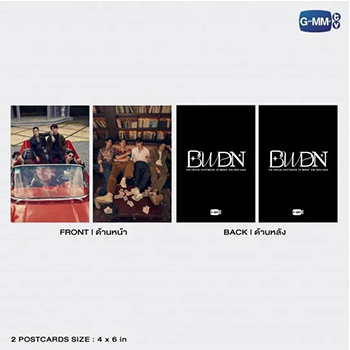 【F4Thailand公式グッズ】BWDN（ブライト・ウィン・デュー・ナニ）フォトブック