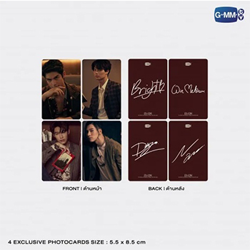 【F4Thailand公式グッズ】BWDN（ブライト・ウィン・デュー・ナニ）フォトブック