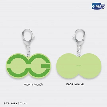 ラバーキーチェーン　OG（オフ＆ガン）