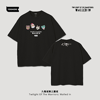 「九龍城寨之圍城」公式グッズ　Ｔシャツ（Lサイズ/四少 お面）