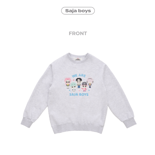 【NETFLIX公式デーモン・ハンターズ】スウェット キッズ用【サジャ・ボーイズ】