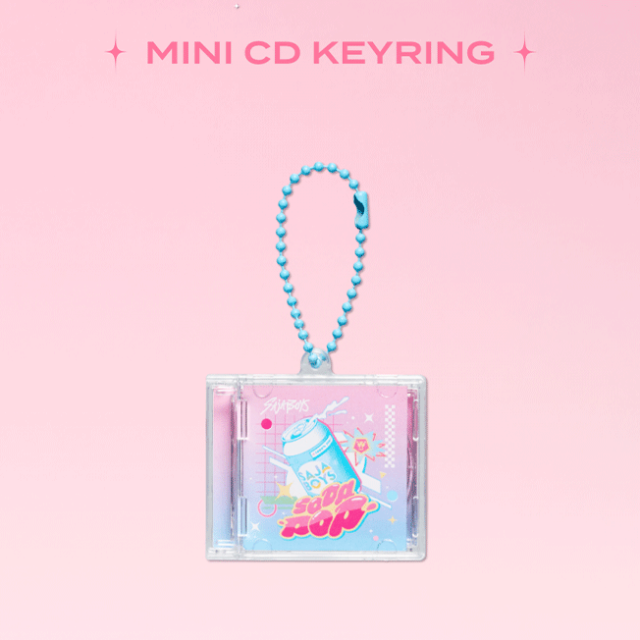 【NETFLIX公式】ミニCDキーリング「Soda Pop」