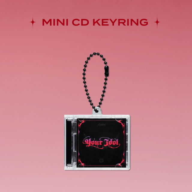 【NETFLIX公式】ミニCDキーリング「Your Idol」
