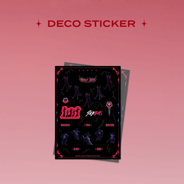 【NETFLIX公式】デコステッカー「Your Idol」