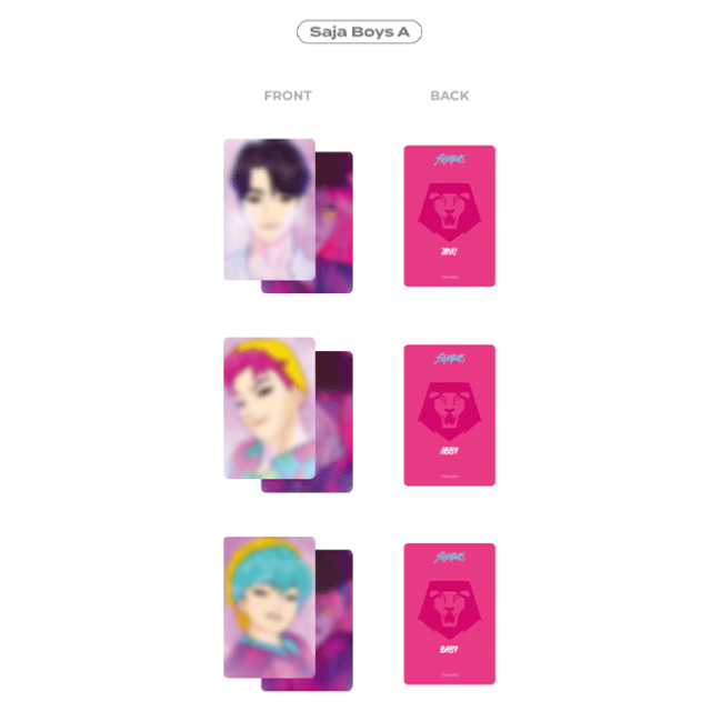 【NETFLIX公式】レンチキュラー・フォトカードセット【サジャ・ボーイズA】